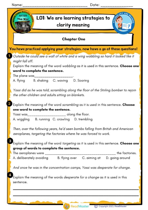 We-are-learning-strategies-to-clarify-meaning-LO1b-After-the-War-pdf